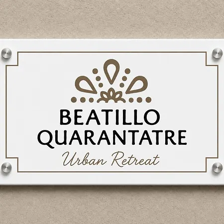 Beatillo Quarantatre Urban Retreat דירה